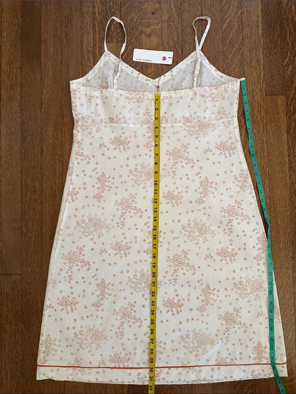 Kerry Cassill Slip Dress Coral Star - Picture 10 of 14